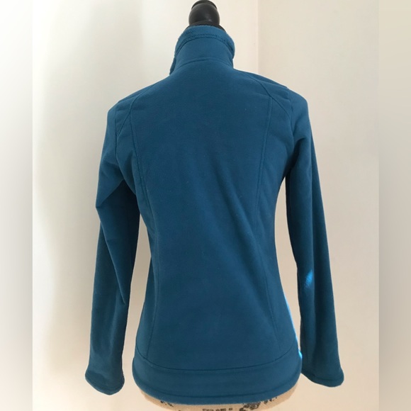 Teal North Face X-small Fitted Fleece - Picture 3 of 8